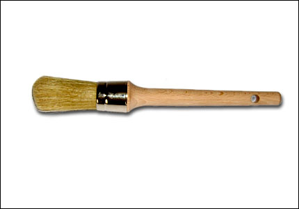 Throttled paintbrush