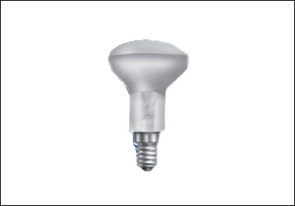 Lampadina ad incandescenza minireflex, 40 W