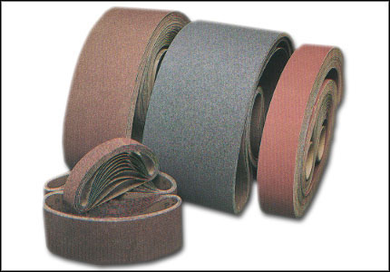 Aluminum oxide KX-RR resined polyester belt