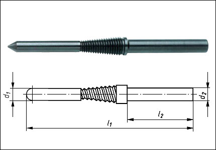 Holder SRTR for conical abrasive rollers SRKE