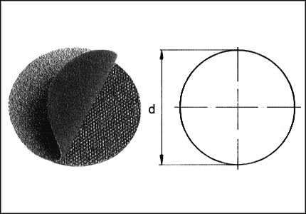 Self-stick abrasive disk