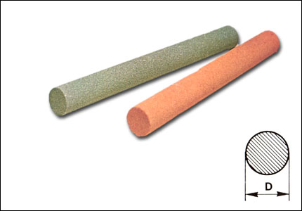 Round abrasive file