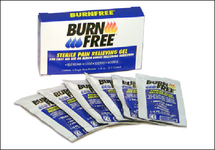 Burn gel