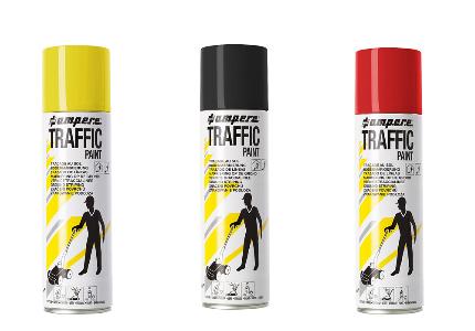 Paint bottle Traffic for stiper trolley