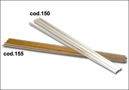 Copper and silver bar made of alloy T96S type for brazing