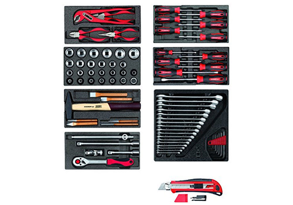 Assortimento di utensili per carrelli MECHANIC