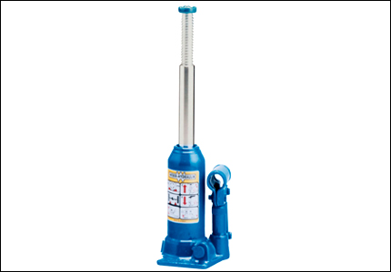 Hydraulic vehicle jack