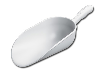 Plastic scoop