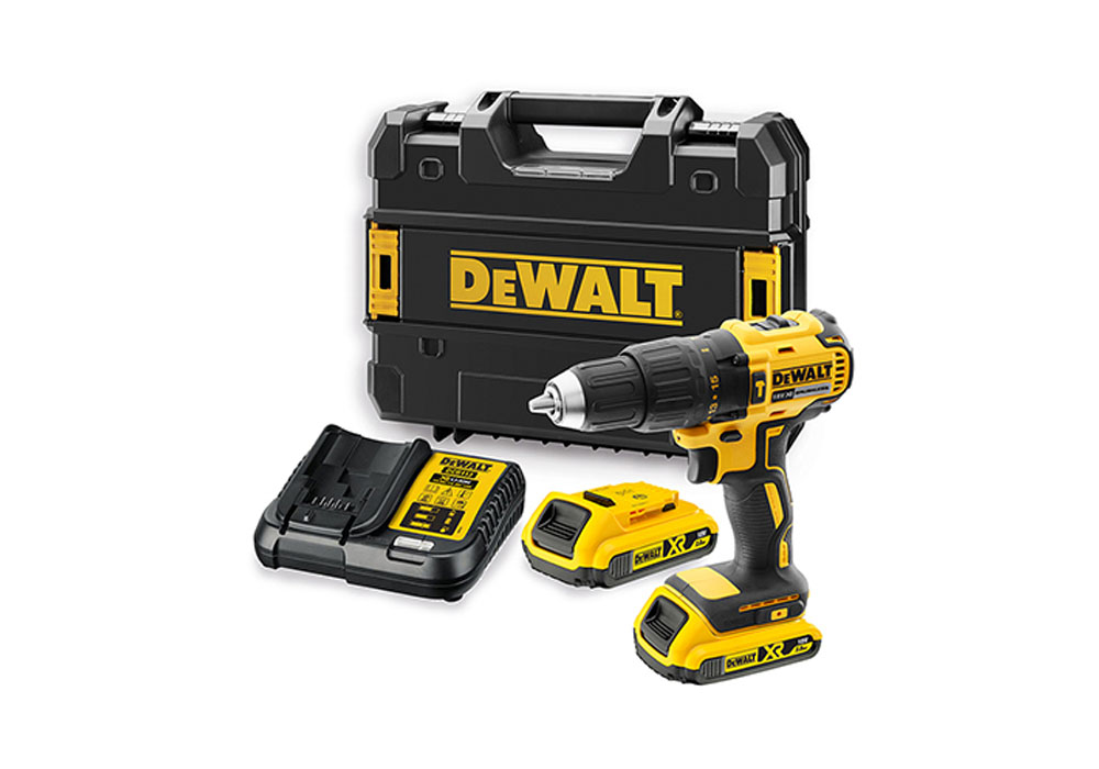 DeWalt Cordless hammer drill DCD709L2T, 2 speeds, XR 18 V