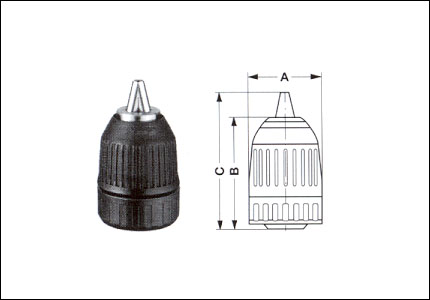 Keyless chuck, light series