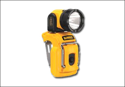 Torcia DeWalt con luce led a batteria ricaricabile, 10,8 V