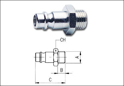 Male plug