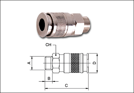 Male socket