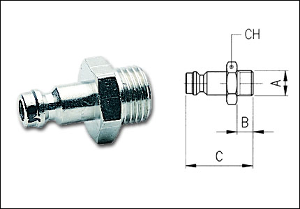 Male plug