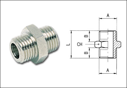 Parallel nipple