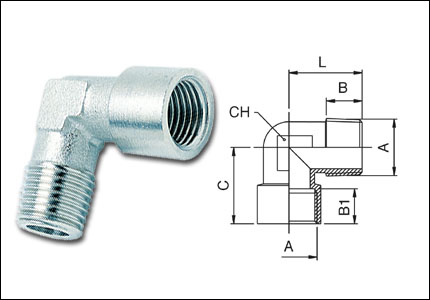 Male-female elbow