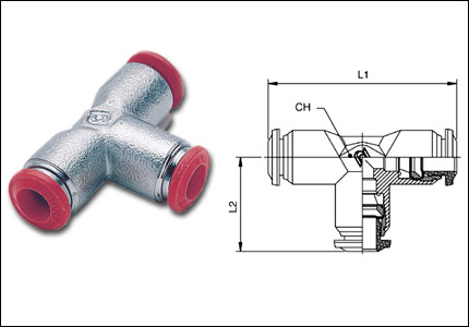 Tee connector