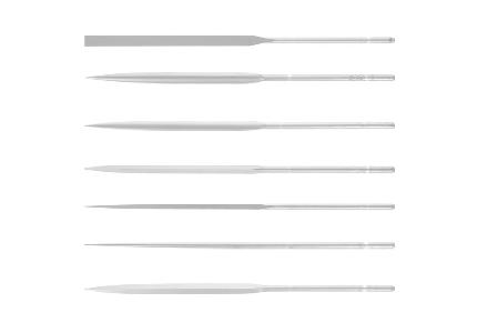 Diamond needle files