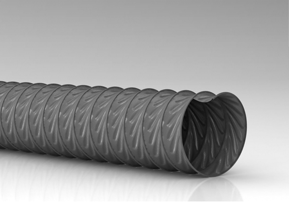 Tubo Spiralato Trasparente Tubo Poliuretano Trasparente Spiralato 80mm - 2 Metri Per Aspiratrucioli E Polveri Tubo Temperatura -40°c +90°c