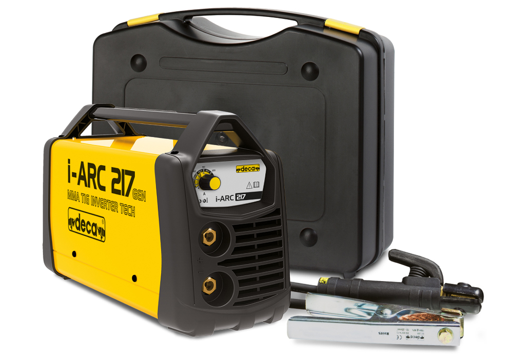 Saldatrice i-ARC 217 GEN portatile, CC 170 A