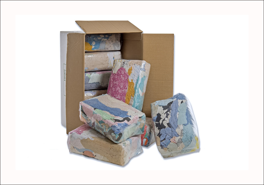 PEZZAME BIANCO IN COTONE - BALLA DA 10 KG - Foto 4